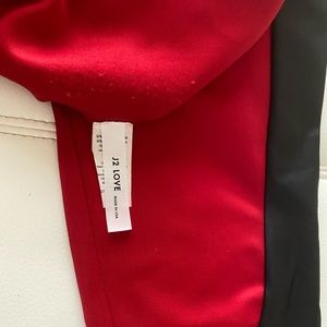 Red and Black Tight pants